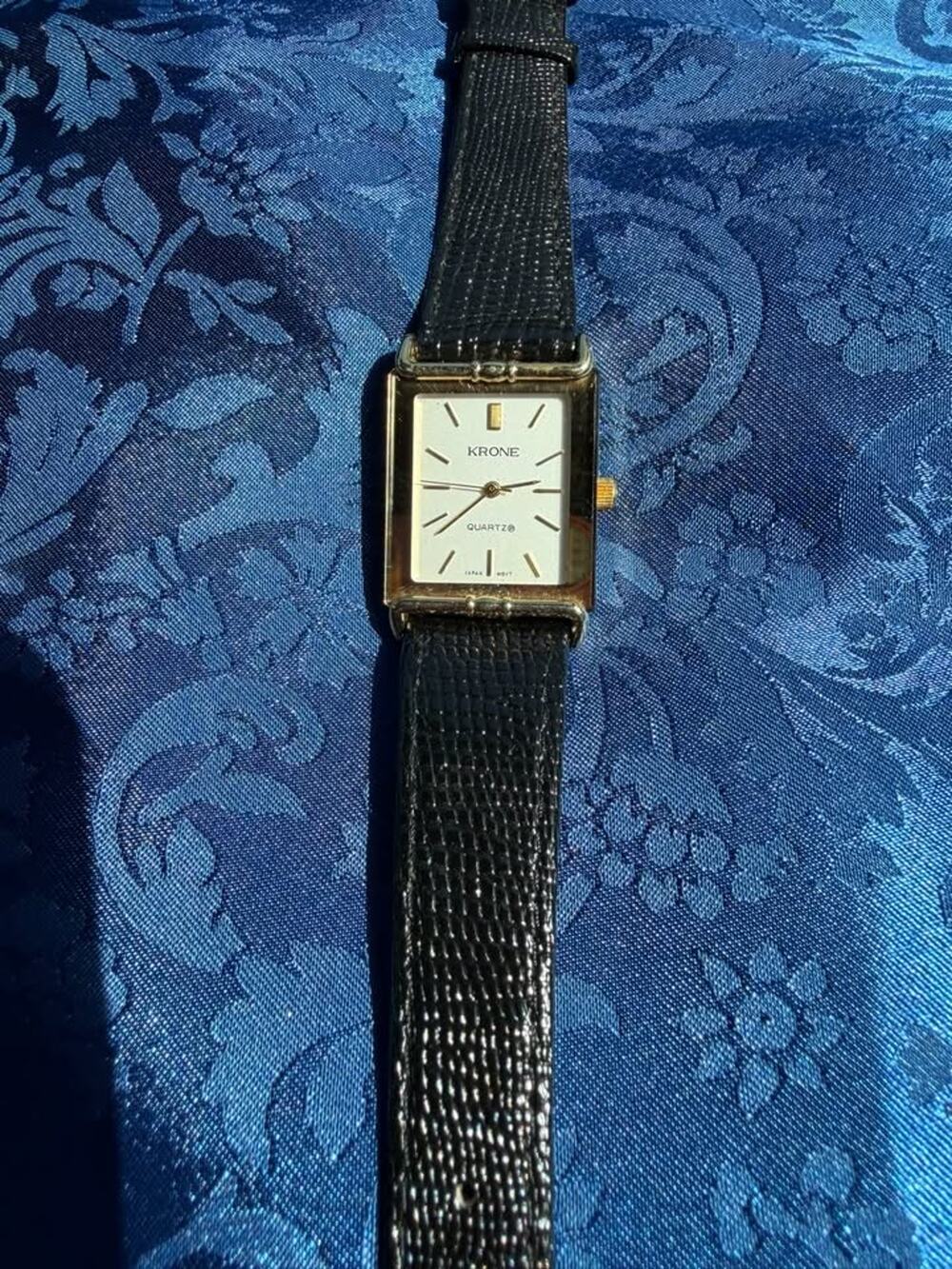 Vintage Krone Quartz Tank Dress Watch (CCC66)